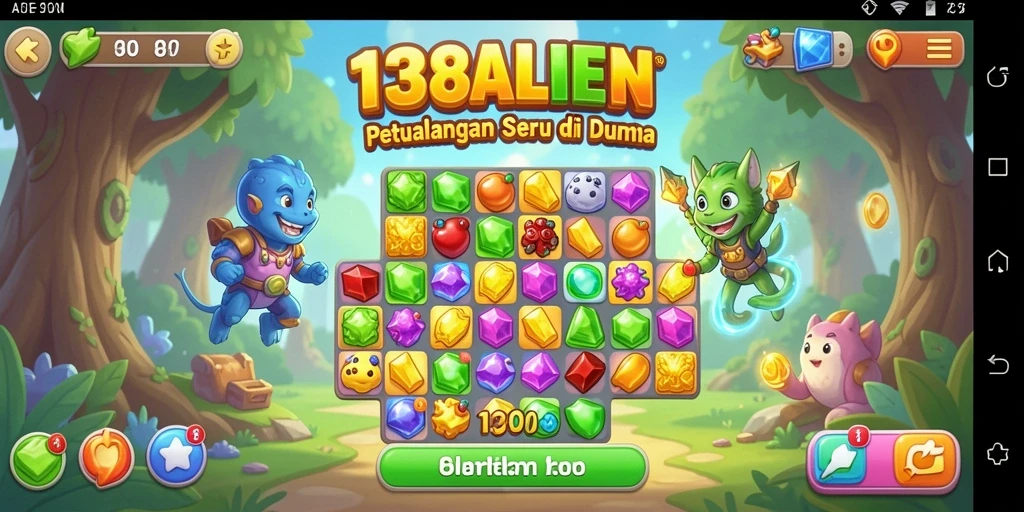 Gameplay seru dan menantang di 138ALIEN dengan simbol warna-warni.