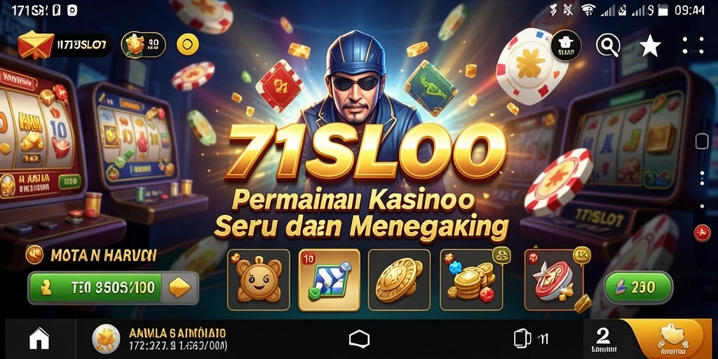 Screenshot utama 171SLOT menampilkan gameplay kasino yang menarik.