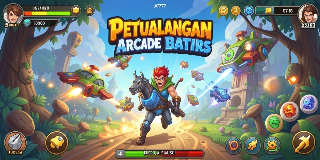 Tampilan gameplay A7777 yang menegangkan dan penuh aksi.
