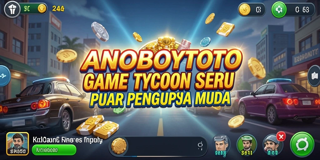 Screenshot menampilkan gameplay Tycoon yang menarik dan interaktif.
