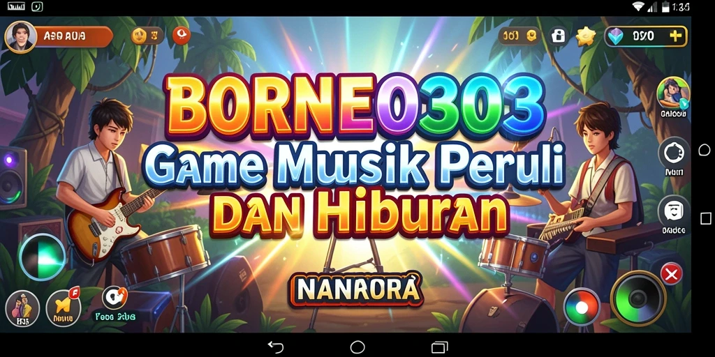Tampilan gameplay seru dan interaktif dari BORNEO303.