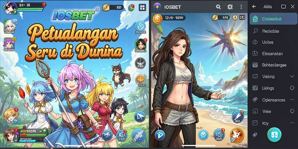 Tampilan screenshot <strong>IOSBET</strong> yang menampilkan aksi seru di dunia Anime.