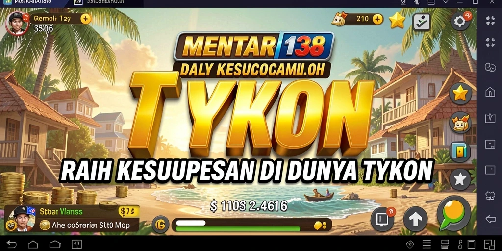 Tampilan gameplay menarik dari MENTARI138 yang menggambarkan strategi bisnis.