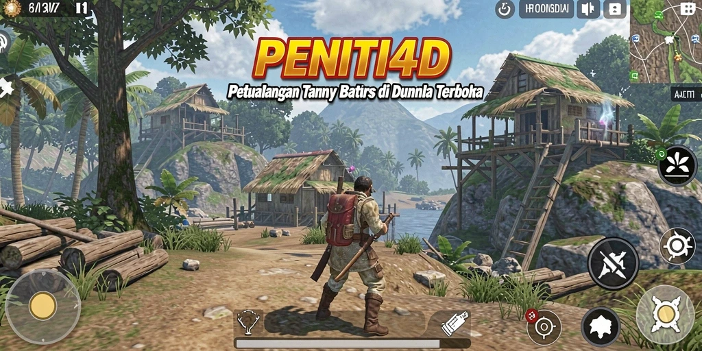 Tampilan gameplay yang menakjubkan di dunia terbuka PENITI4D.