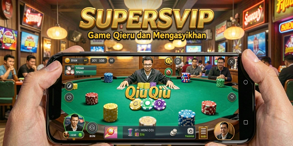 Tampilan gameplay seru dan interaksi pemain dalam SUPERSVIP.