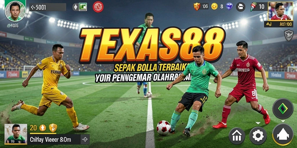 Tampilan gameplay TEXAS88 yang mengesankan dan penuh aksi.