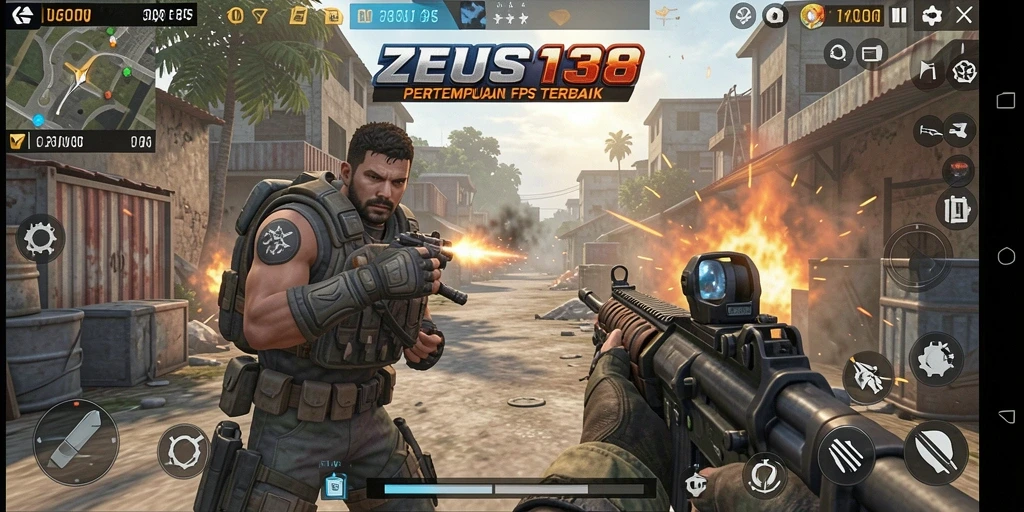 Gameplay mendebarkan ZEUS138 yang menampilkan pertarungan intens FPS.